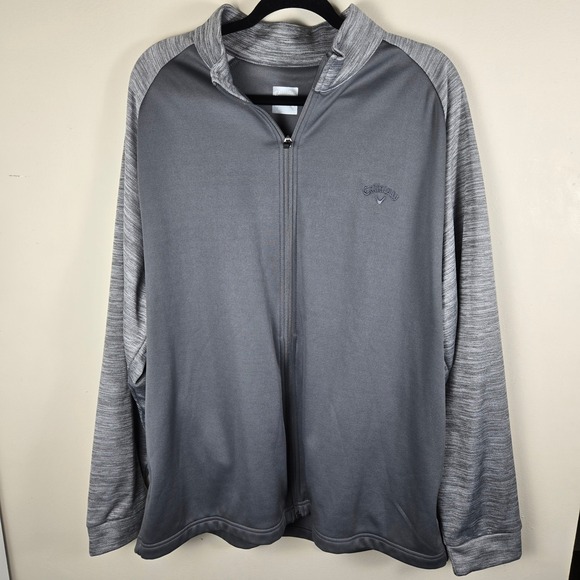 Callaway Other - Callaway Golf Jacket Full Zip Lightweight Gray XL Athletic Outerwear
